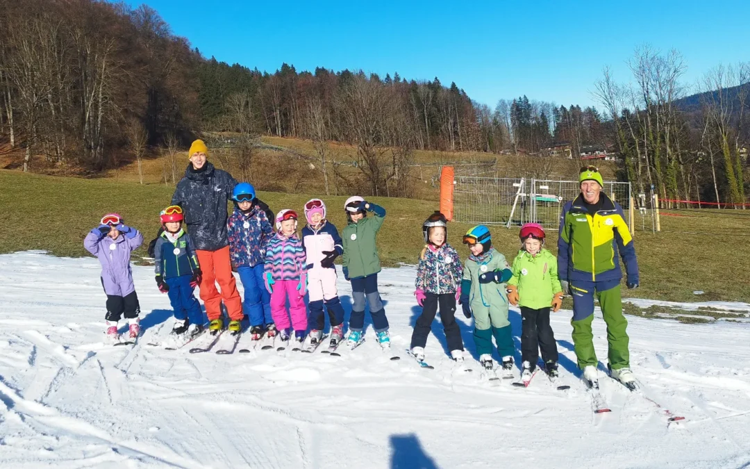 Zwergerl- und Kinderskikurs des SV Taching wieder ein großer Erfolg