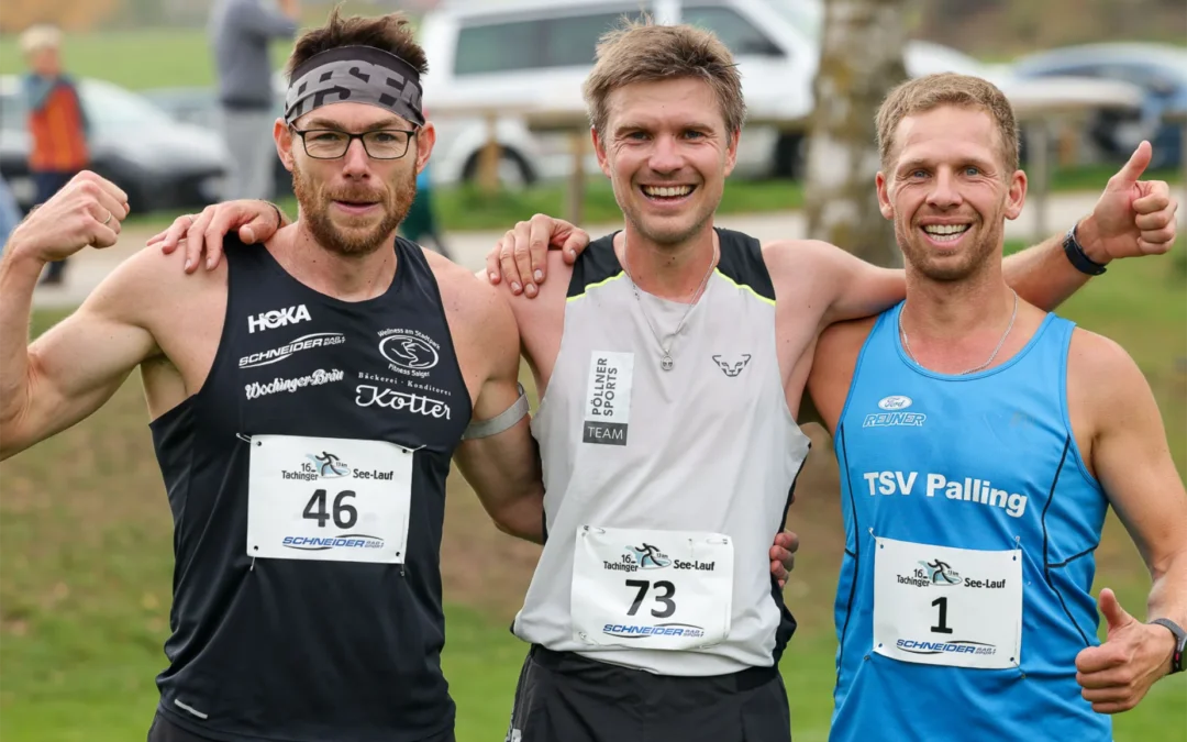 Klinger und Nitzinger gewinnen den 16. Tachinger See-Lauf